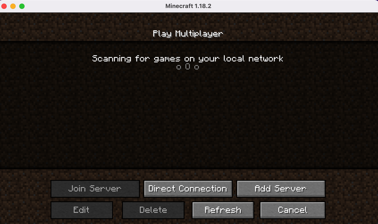 Add Minecraft Server